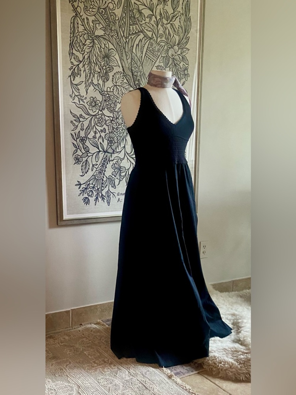Gap crochet /cotton maxi dress